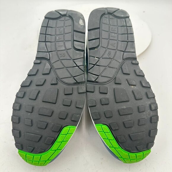 Nike Air Max 1 GPX Men Size 9 684174-400 Blue Floral Green White Training Shoes - Picture 8 of 11